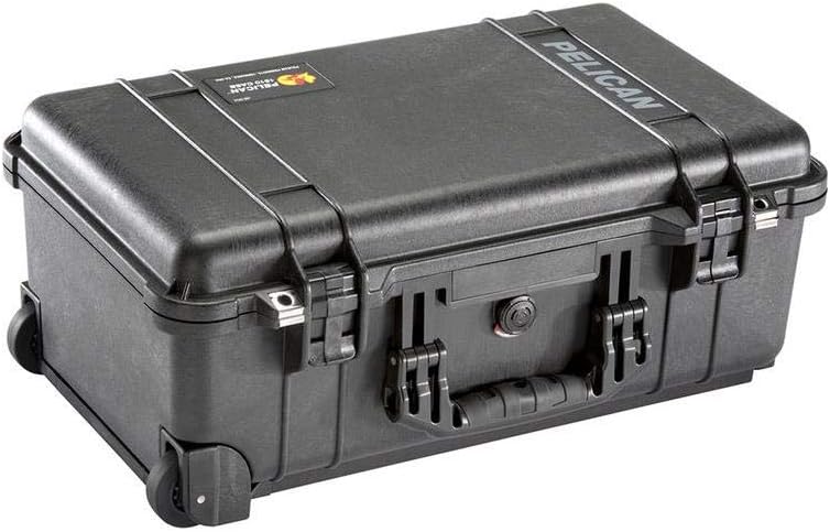 Black Polycarbonate Studio Case with Padded Foam Dividers A930461