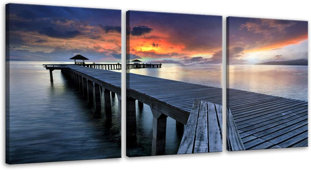 Inspirational Quote Canvas Wall Art 3 Panels 24x36x3 I279514
