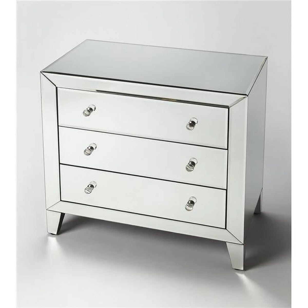 30 x 30 x 17 in. Mirrored Drawer Chest A88608