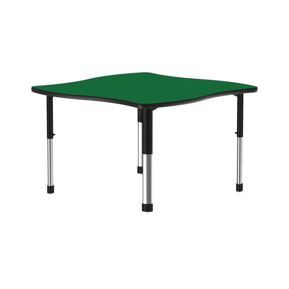 42x42" Green Black Desk S792936