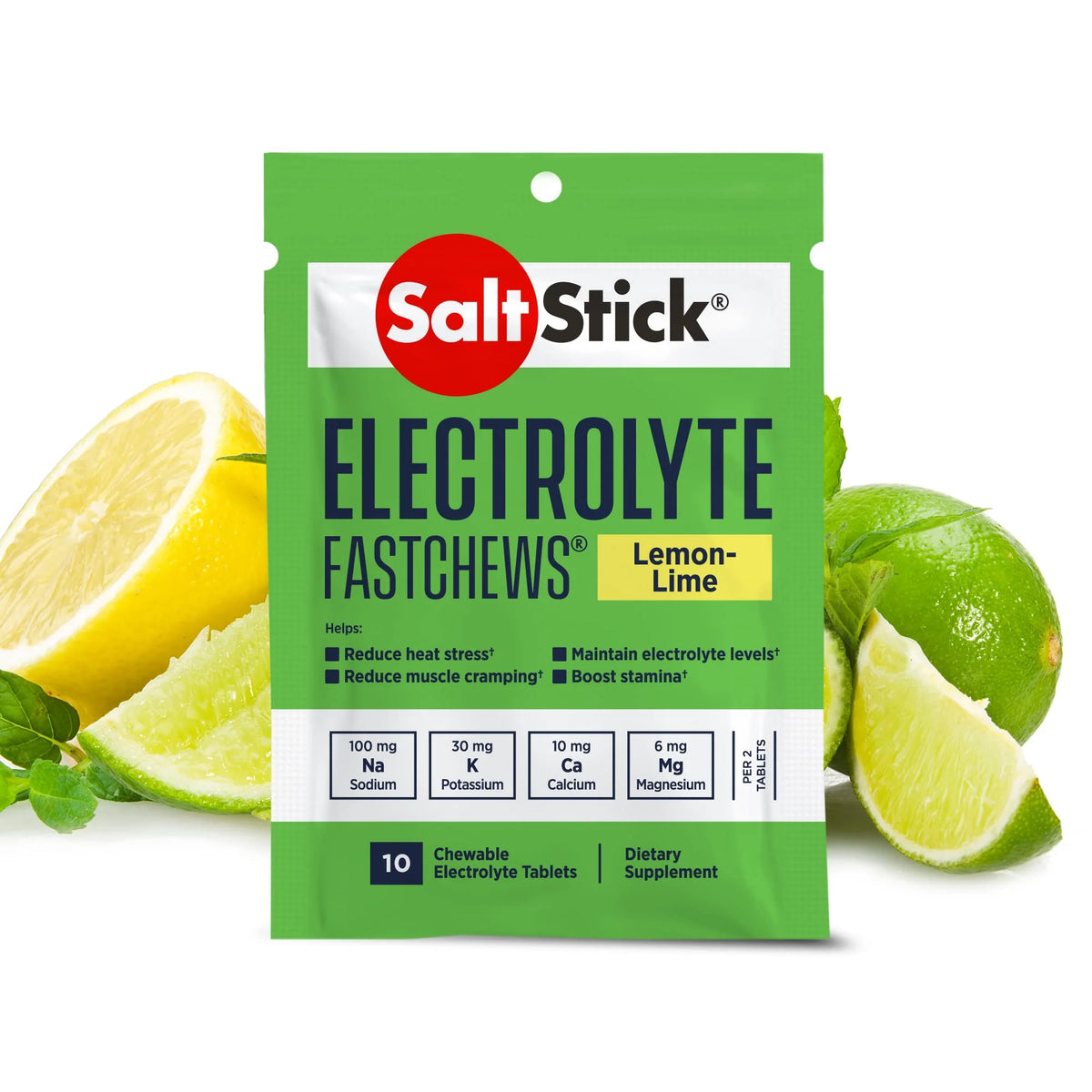Lemon Lime Chewable Electrolyte Tablets 120 Count Z9313