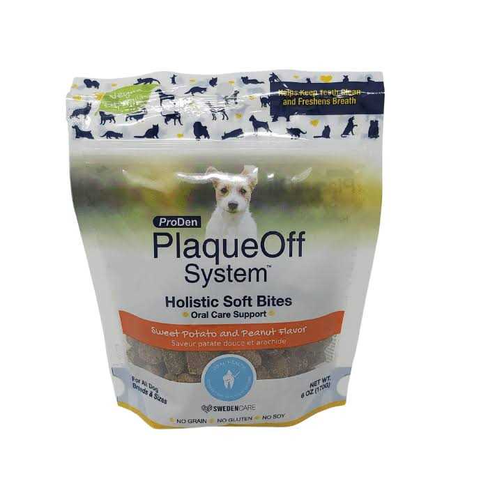 Dog Plaqueoff Bites 6oz B861