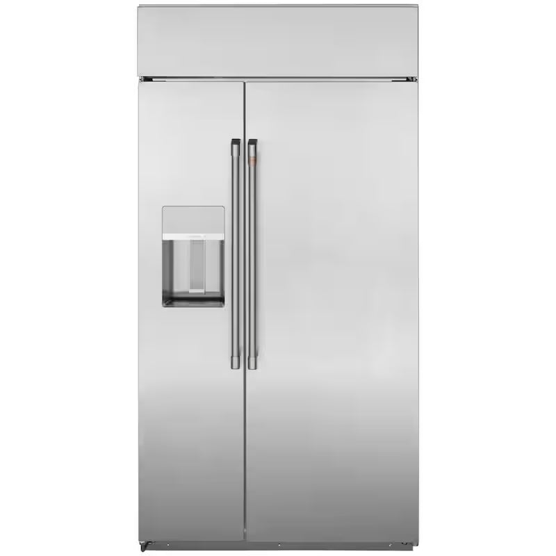 28.7 cu. ft. Side by Side Refrigerator with Dispenser in Stainless Steel Y378155