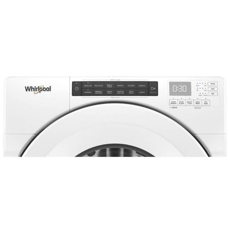 White Stackable Front Load Washing Machine K83195