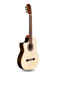 Left-Handed Flamenco Acoustic-Electric Guitar Natural C76426