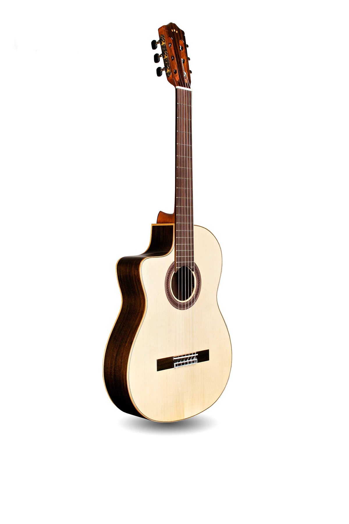 Left-Handed Flamenco Acoustic-Electric Guitar Natural C76426