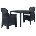 3 Piece Plastic Bistro Set Z28581