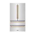 36 In. 22.5 cu. ft. Refrigerator with Ice Maker in Stainless Steel B648