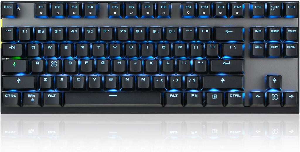 Pink 87 Keys RGB Backlit Mechanical Gaming Keyboard F341488