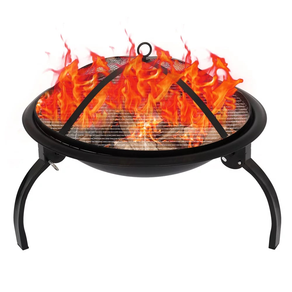 Portable Charcoal Grill and Offset Smoker S16002