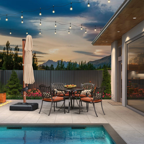 11ft Round Patio Umbrella W6713