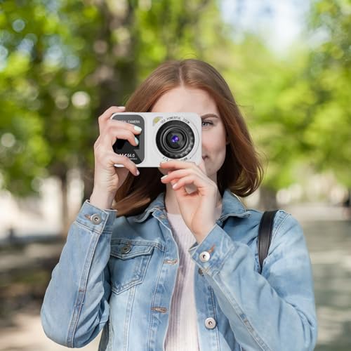 4K 64MP 18X Zoom Point and Shoot Digital Camera with 64GB TF Card K7612
