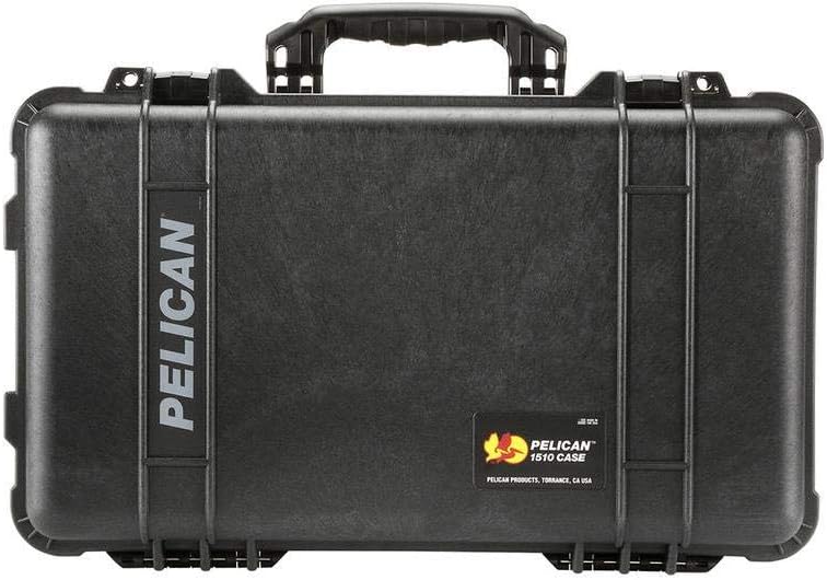 Black Polycarbonate Studio Case with Padded Foam Dividers A930461