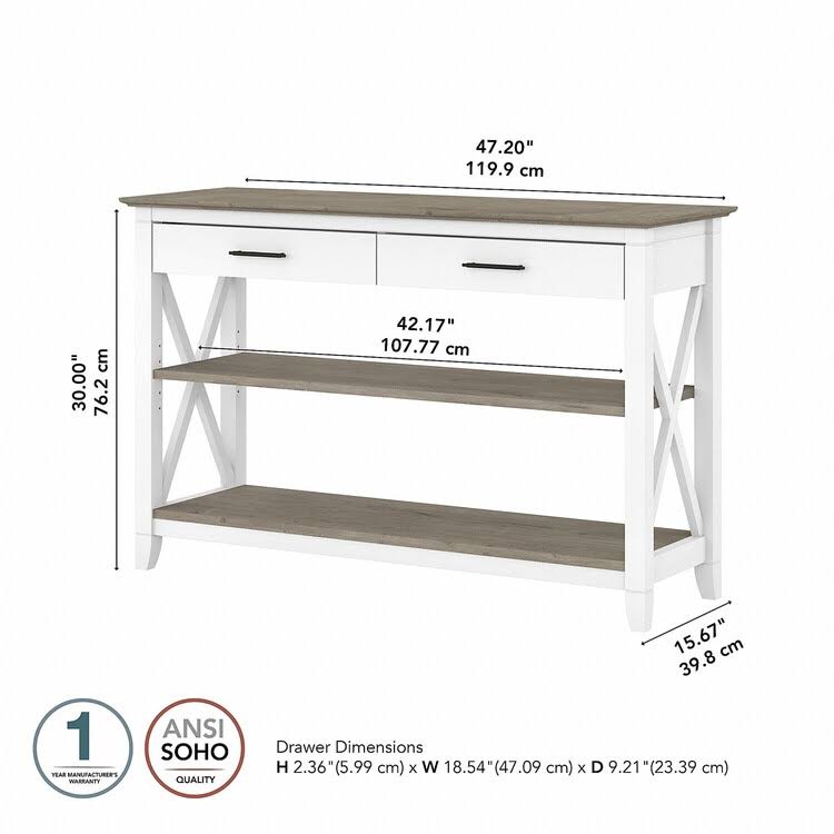 Gray L Shaped Writing Desk with File Cabinet and Bookcase H6974