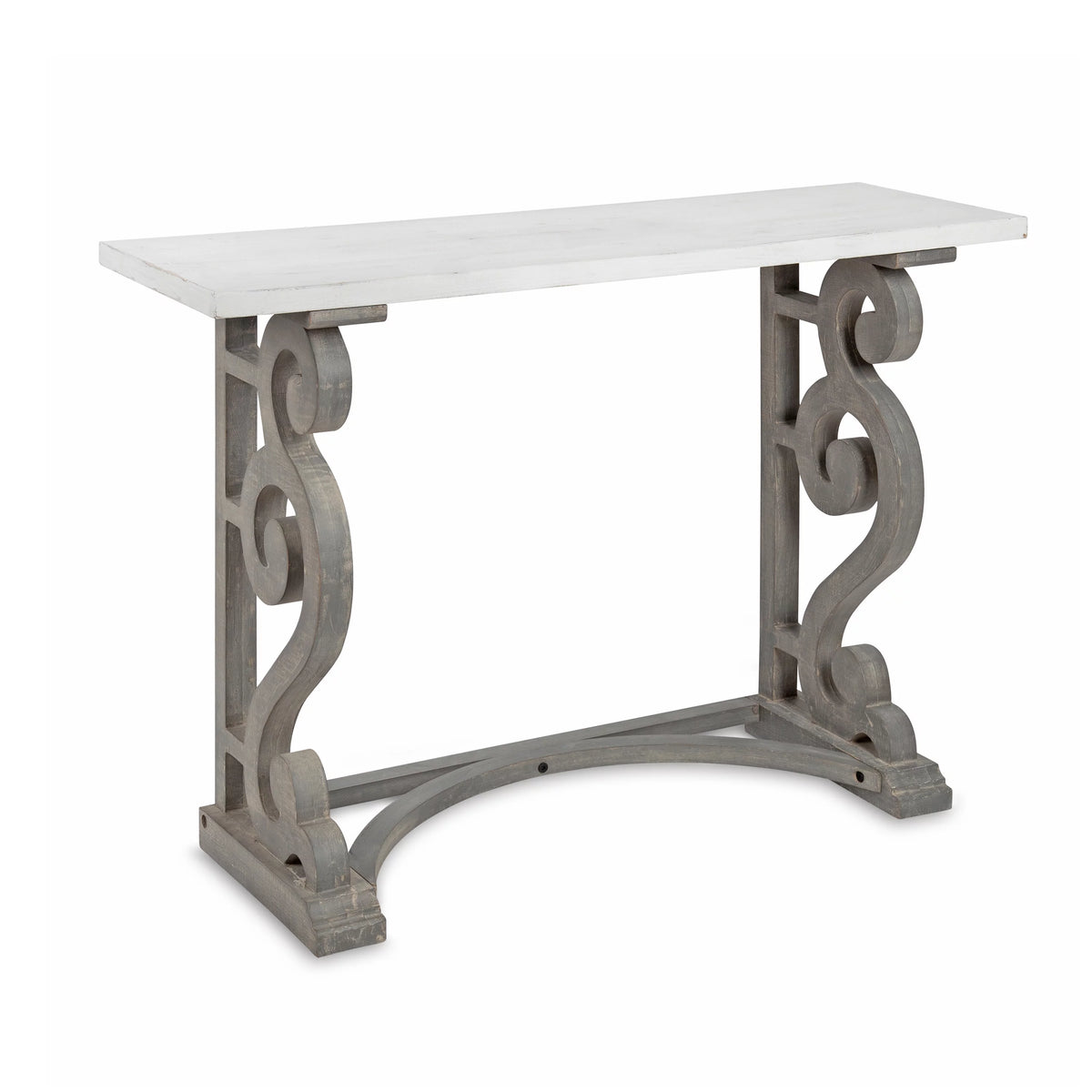 Solid Wood Farmhouse Console Table N61419