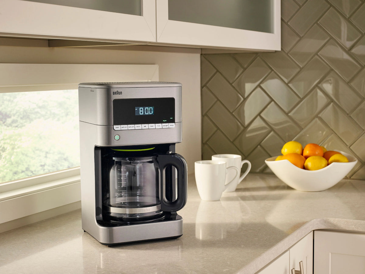 Black 12 Cup Drip Coffee Maker D873