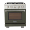 30 4.2 cu. ft. Natural Gas Range Olive Green M354
