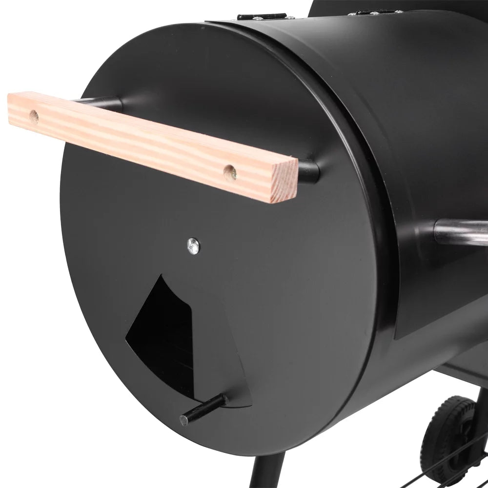 Portable Charcoal Grill and Offset Smoker S16002