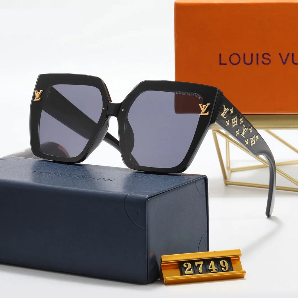 Four Leaf Clover Print Polarized Sunglasses N35498