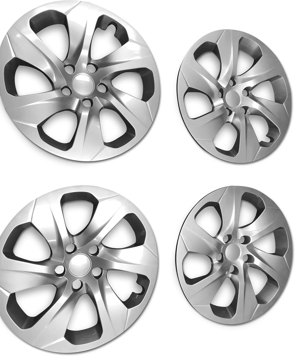 17 inch Silver Hubcap Set of 4 N61628