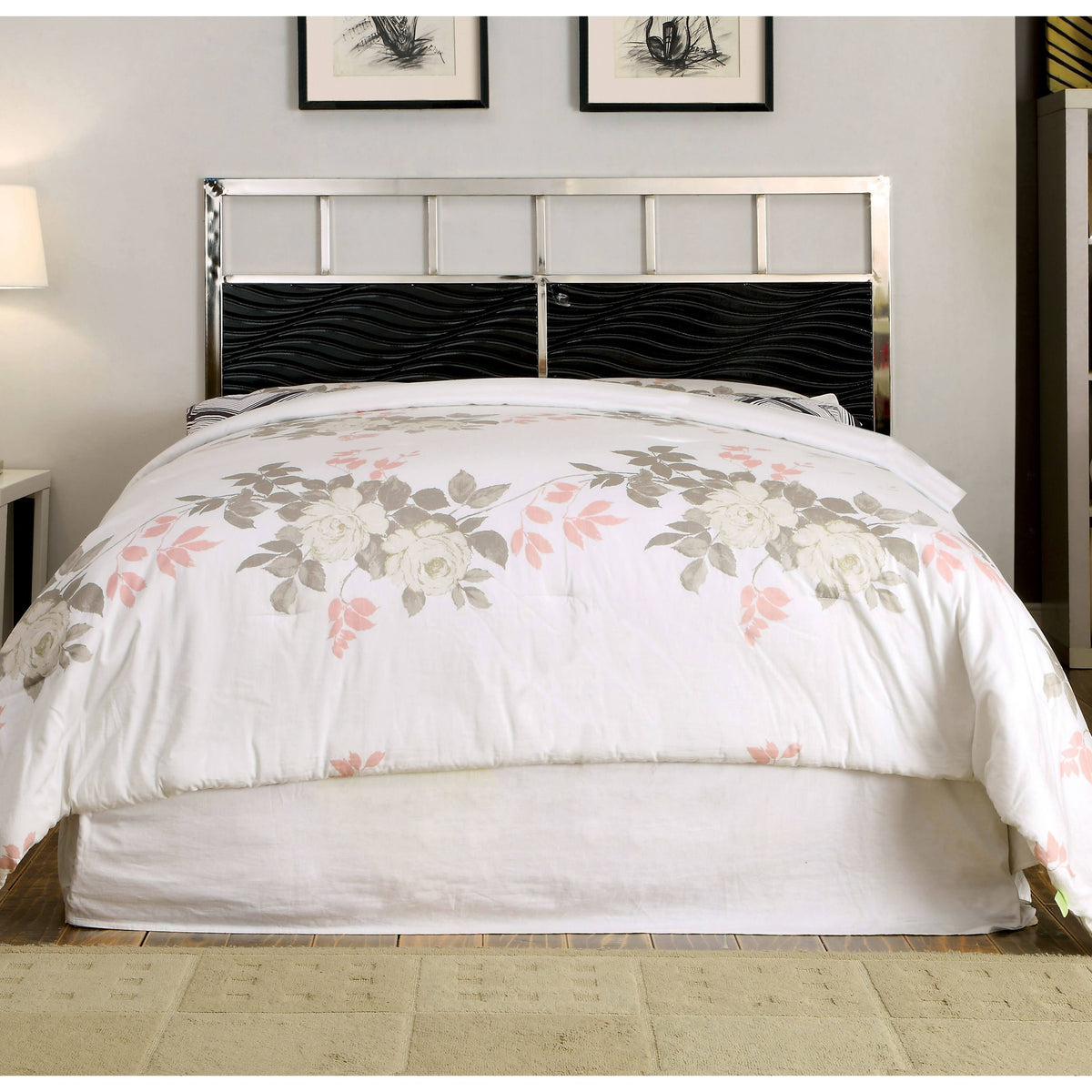Black Adjustable Headboard X997