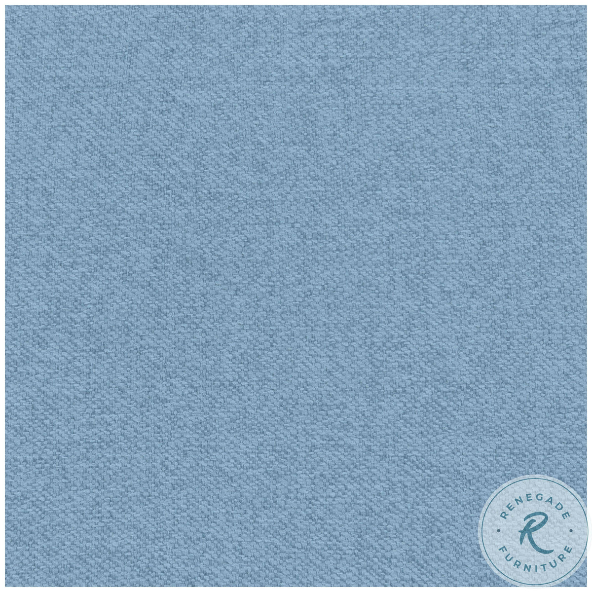 Blue Fabric Vertical Channel Twin Headboard R16465
