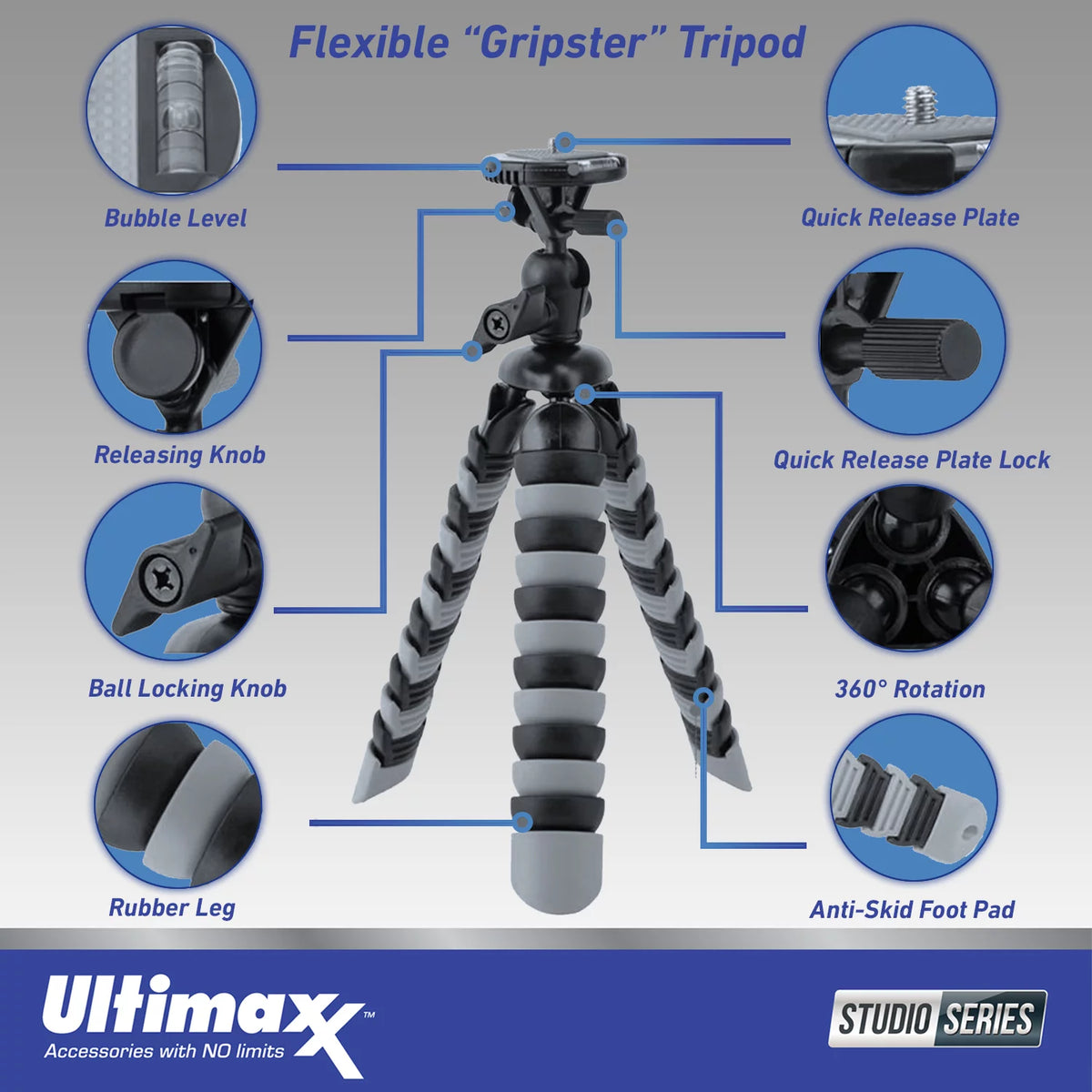 4K AI Webcam Tripod Bundle Y3000