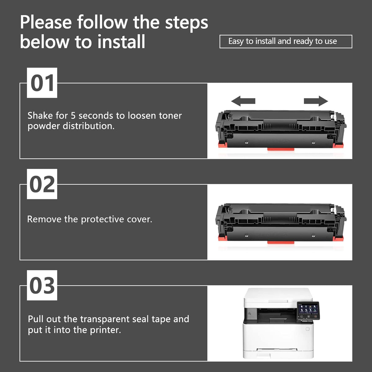 Compatible 414A Yellow Toner Cartridge F491052