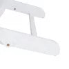 White Acacia Wood Folding Adirondack Chair W690351