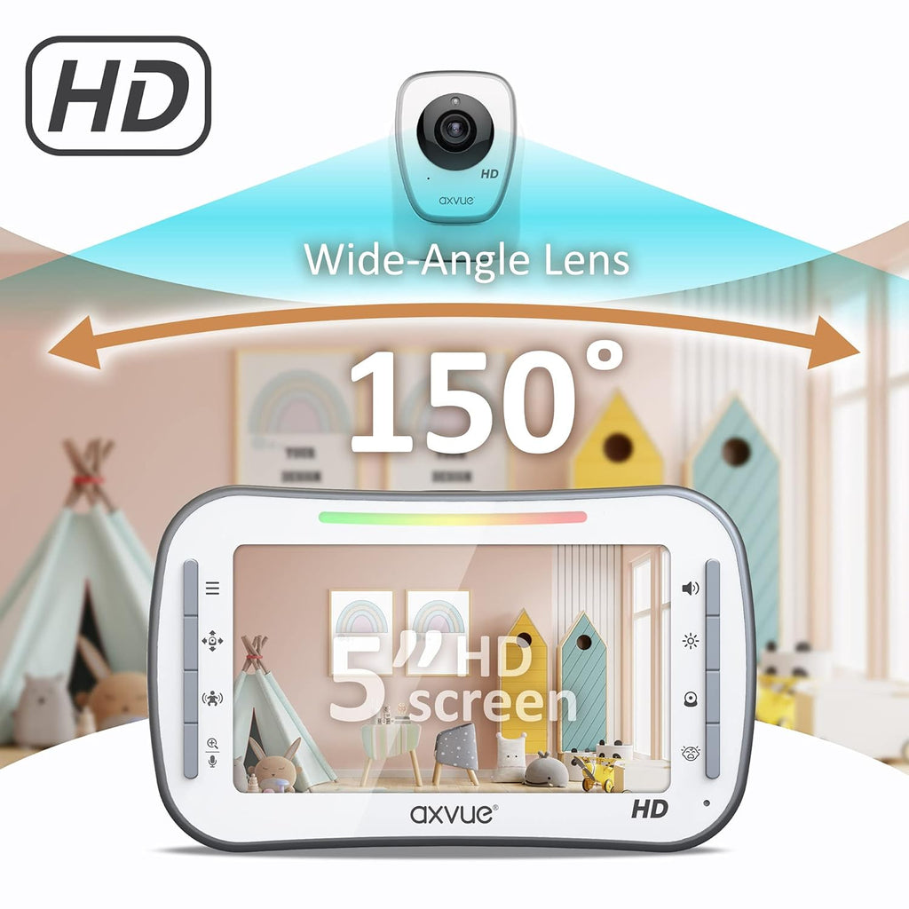 Video Baby Monitor with 2 HD Cams L899