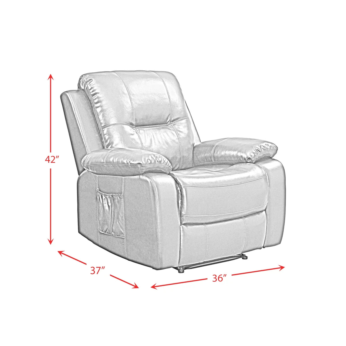 Brown Power Motion Recliner Q693
