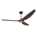 84 Ceiling Fan with Cocoa Aluminum Blades and Black Finish Q2700