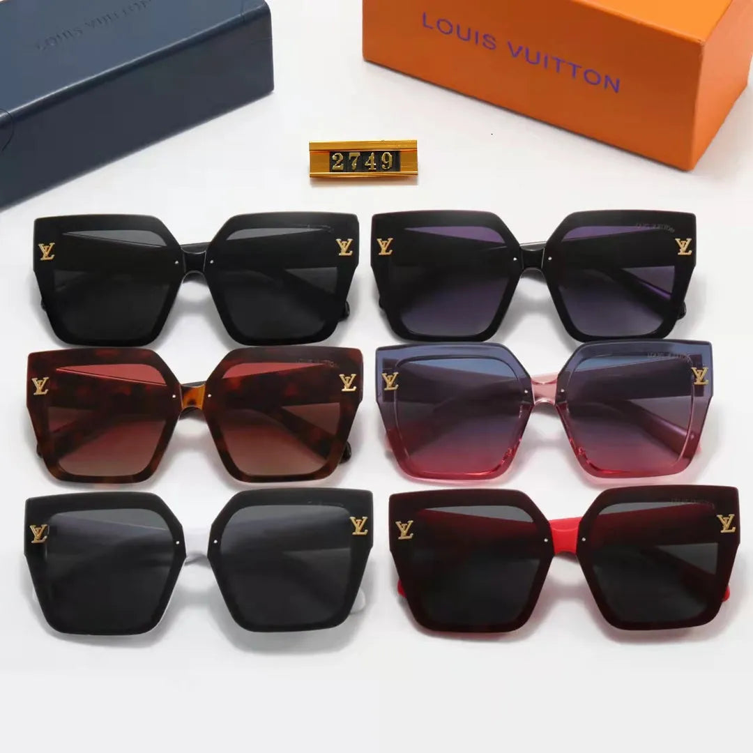 Four Leaf Clover Print Polarized Sunglasses N35498