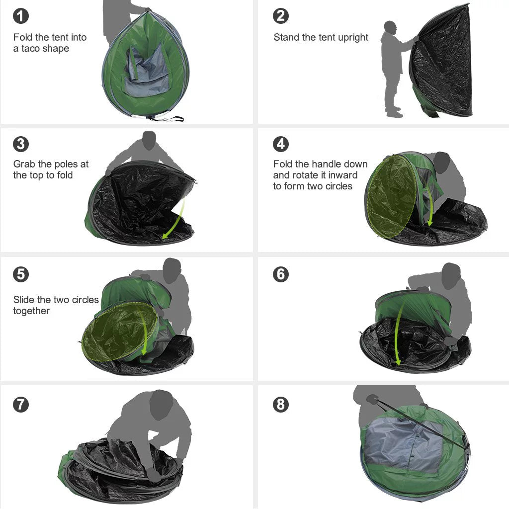 4 Person Waterproof Pop Up Tent R861184