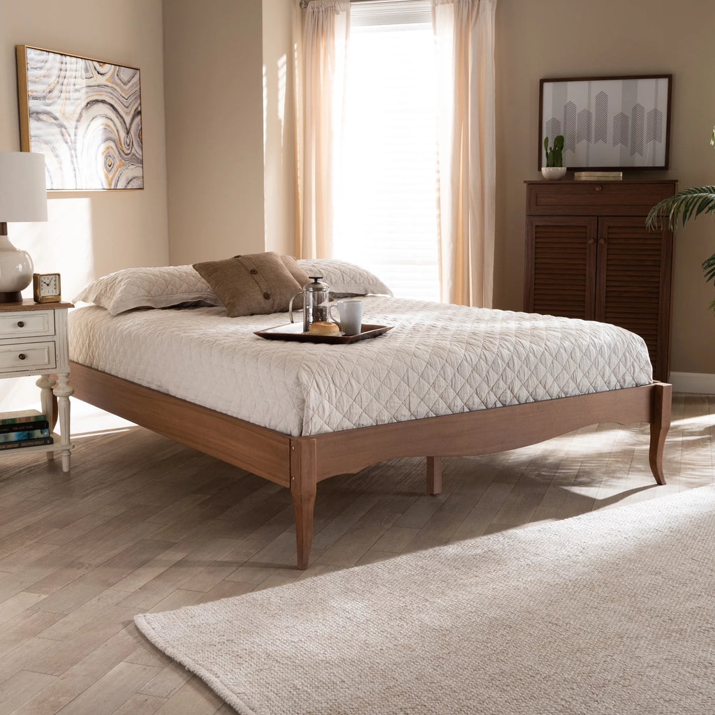 Queen Size Wood Bed Frame U181