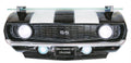 Black Front End Wall Shelf N15258