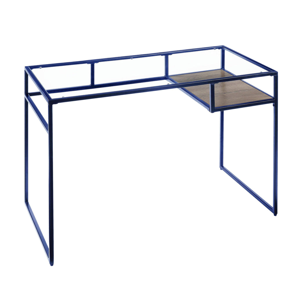 Blue Glass Desk W967