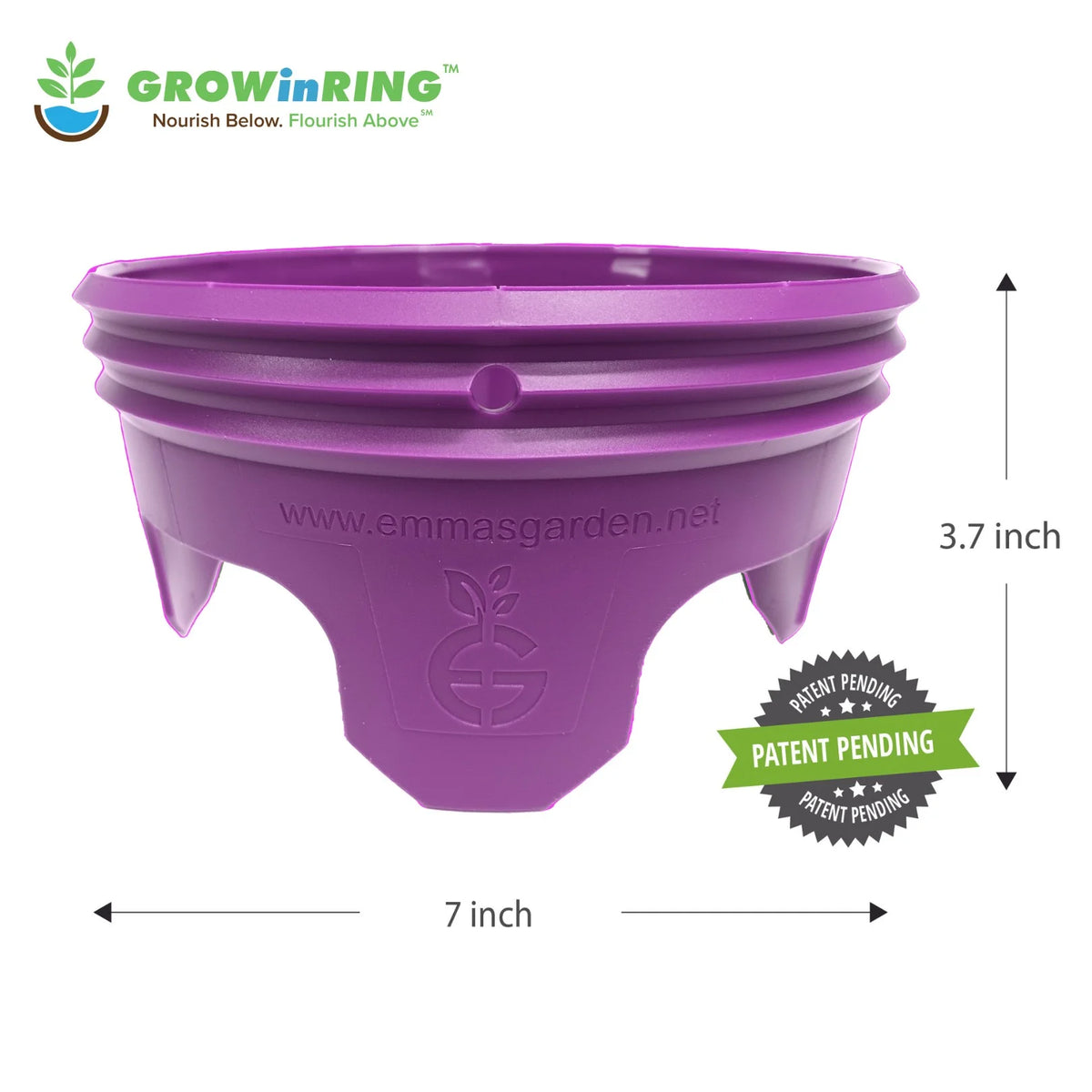 7 inch Plant Grow Ring 4 Pack L3510