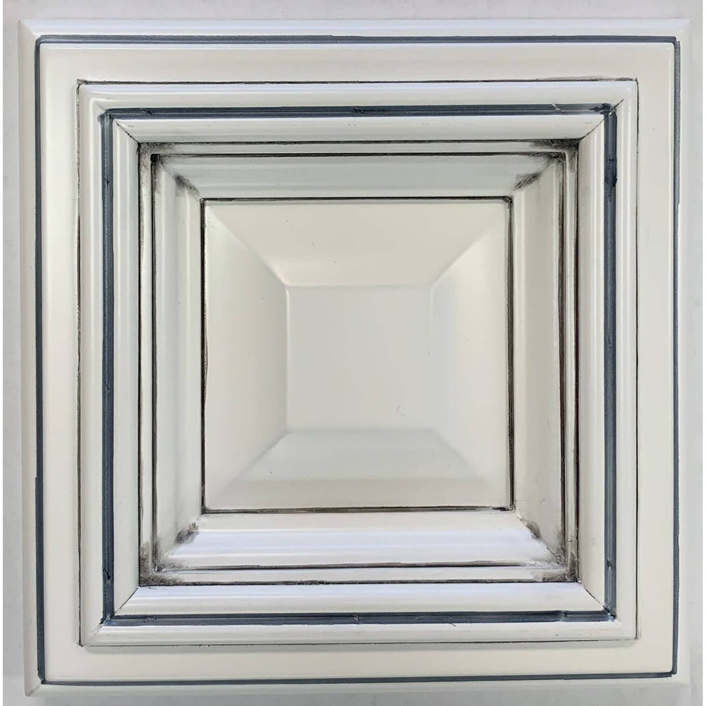 White 18 inch Wide x 42 inch High Single Door Wall Cabinet D884093
