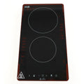 Dual Burner Electric Cooktop with Glass Surface E881192