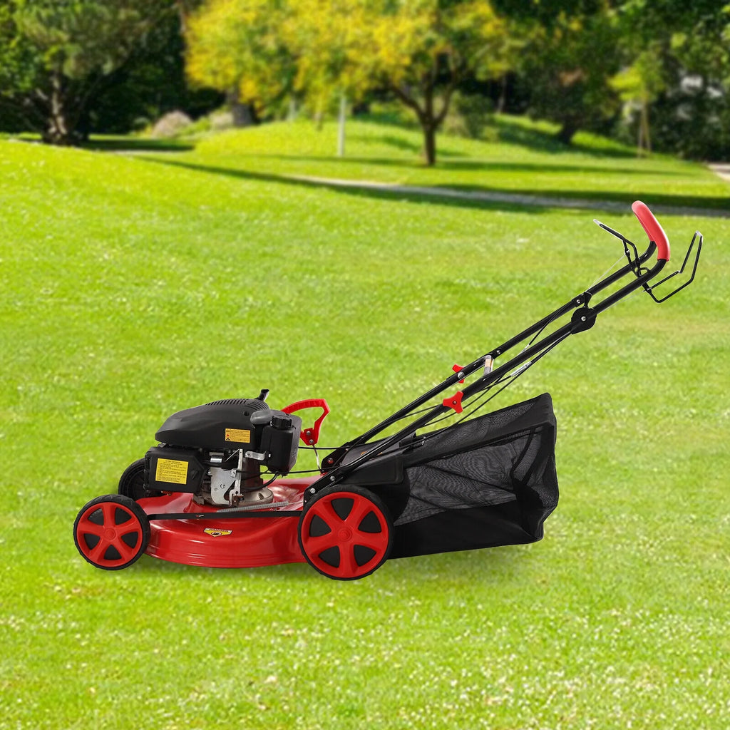140cc Gas Self Propelled Walk Behind Lawn Mower V922