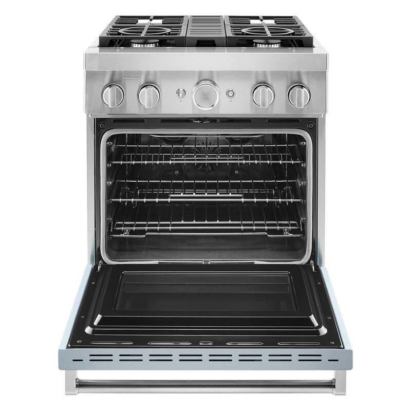 4 Burner Dual Fuel Freestanding Smart Range H548