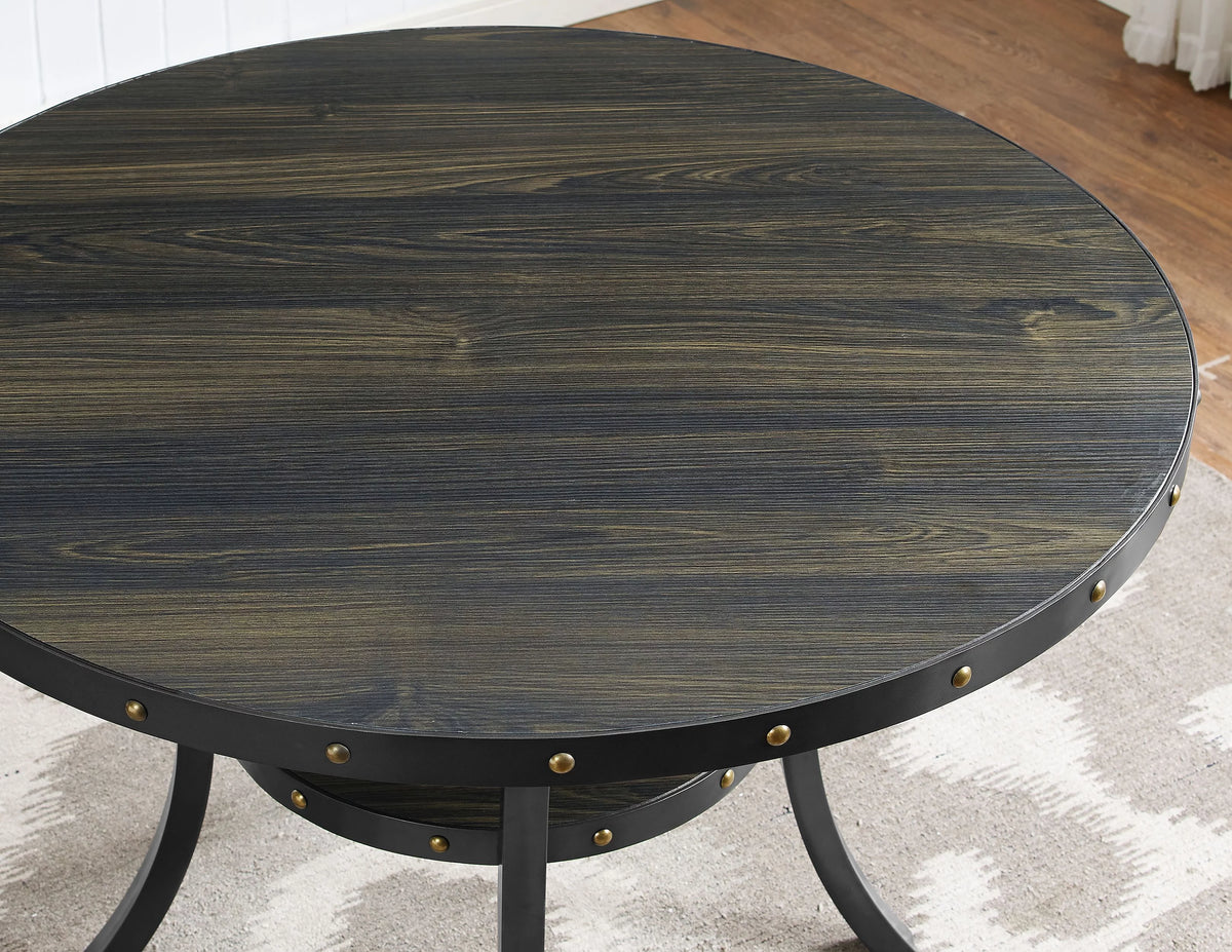5 Piece Wooden Dining Table Set G85716
