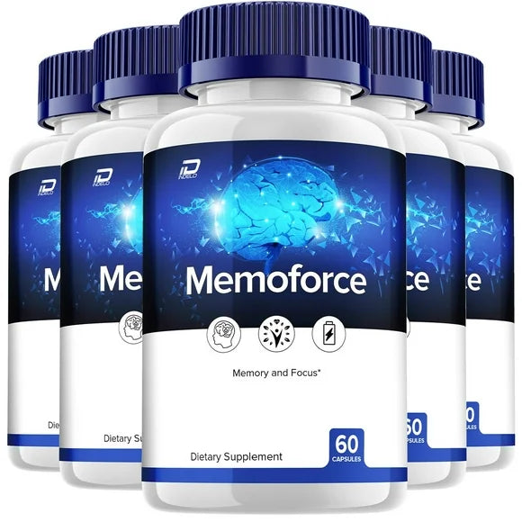 All-Natural Memory and Focus Support Capsules 5 Pack 300 Capsules Z137