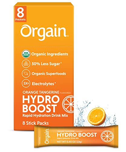 Orange Tangerine Electrolytes Powder Packets 8 Count Y15524