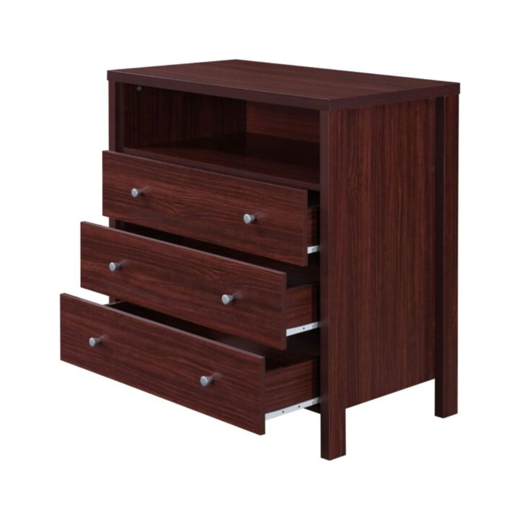 3-Drawer Dresser with Open Shelf X7533