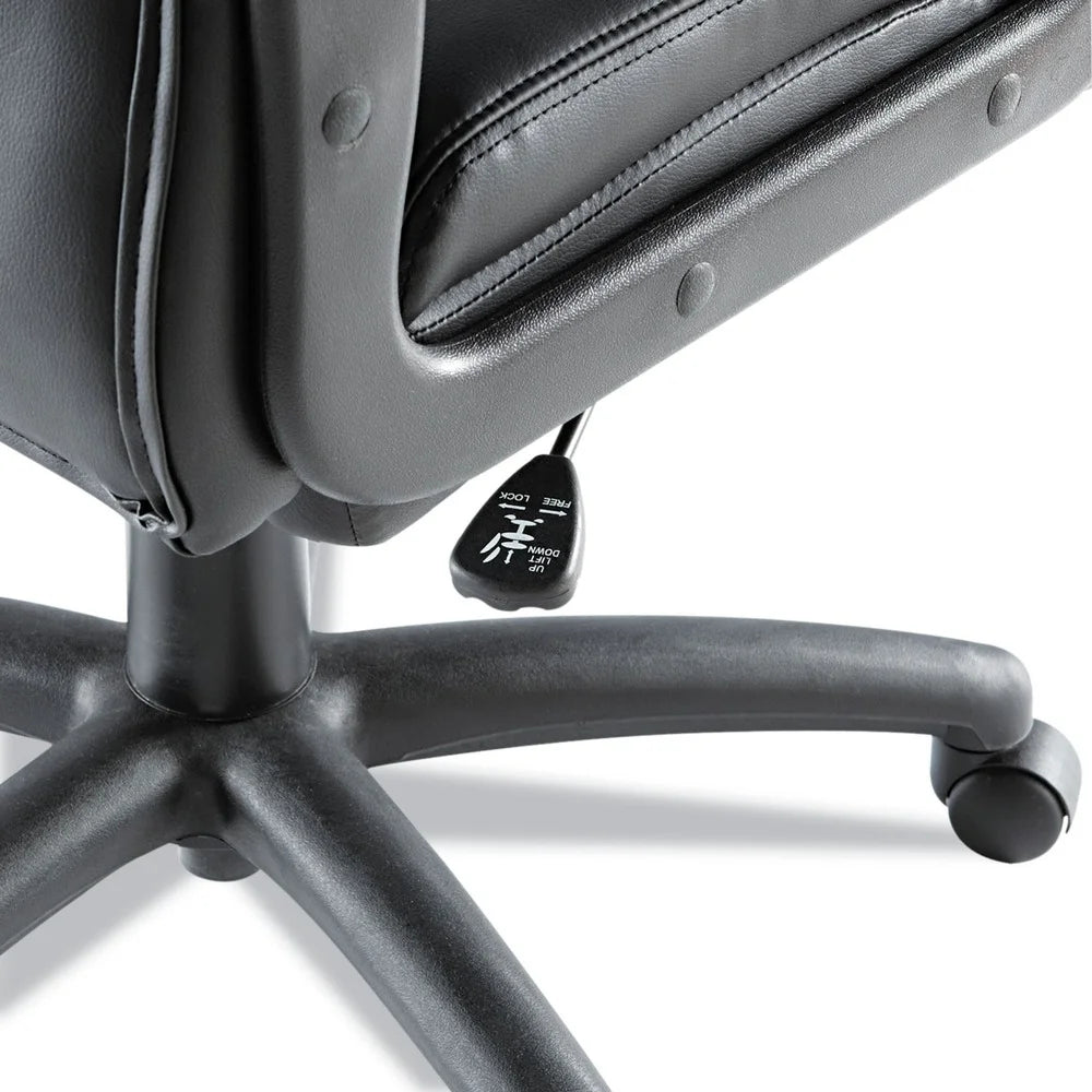 Black Bonded Leather Executive Chair F875011