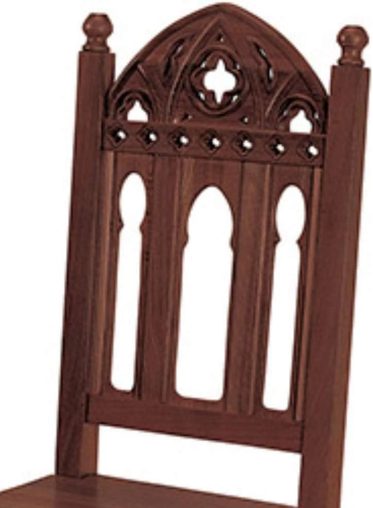 Gothic Side Chair - Walnut R9880