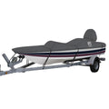 Heavy Duty Outboard Ski Boat Cover with Support Pole A27655