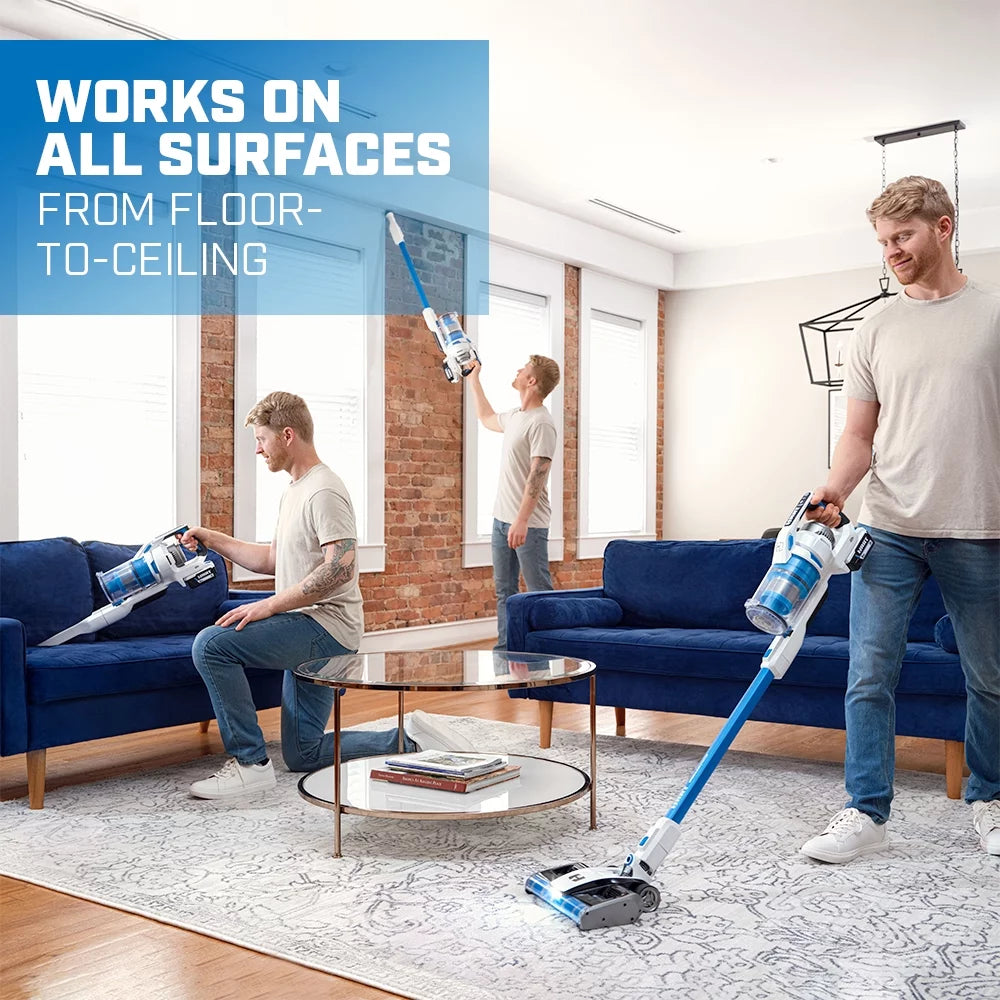20-Volt Dual Brushroll Stick Vacuum Kit H63729